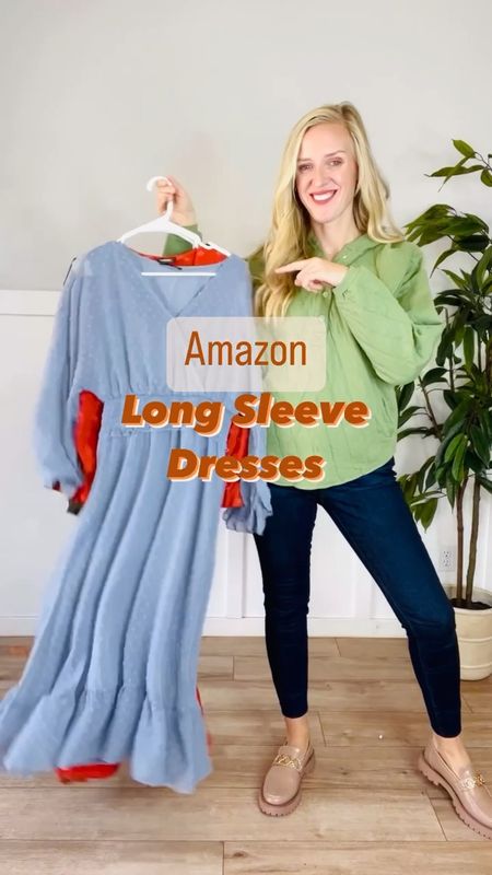 Amazon long sleeve dresses! Many are nursing/maternity friendly! Check out my insta highlight bubble for details! I’m wearing a size small in each dress.


#LTKHoliday #LTKstyletip #LTKSeasonal