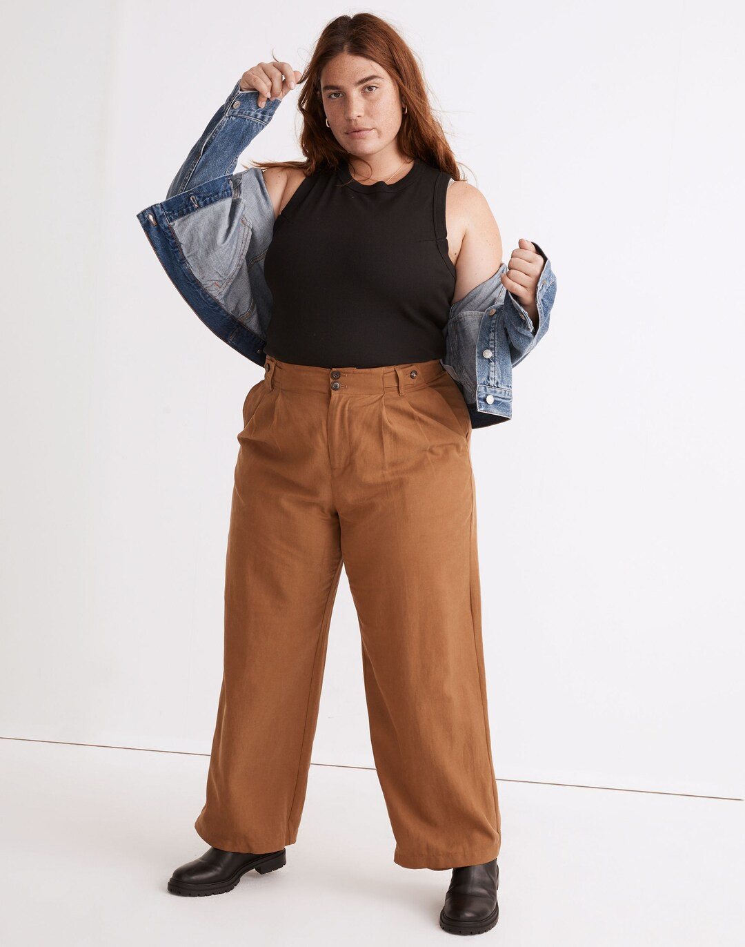 The Plus Harlow Wide-Leg Pant | Madewell