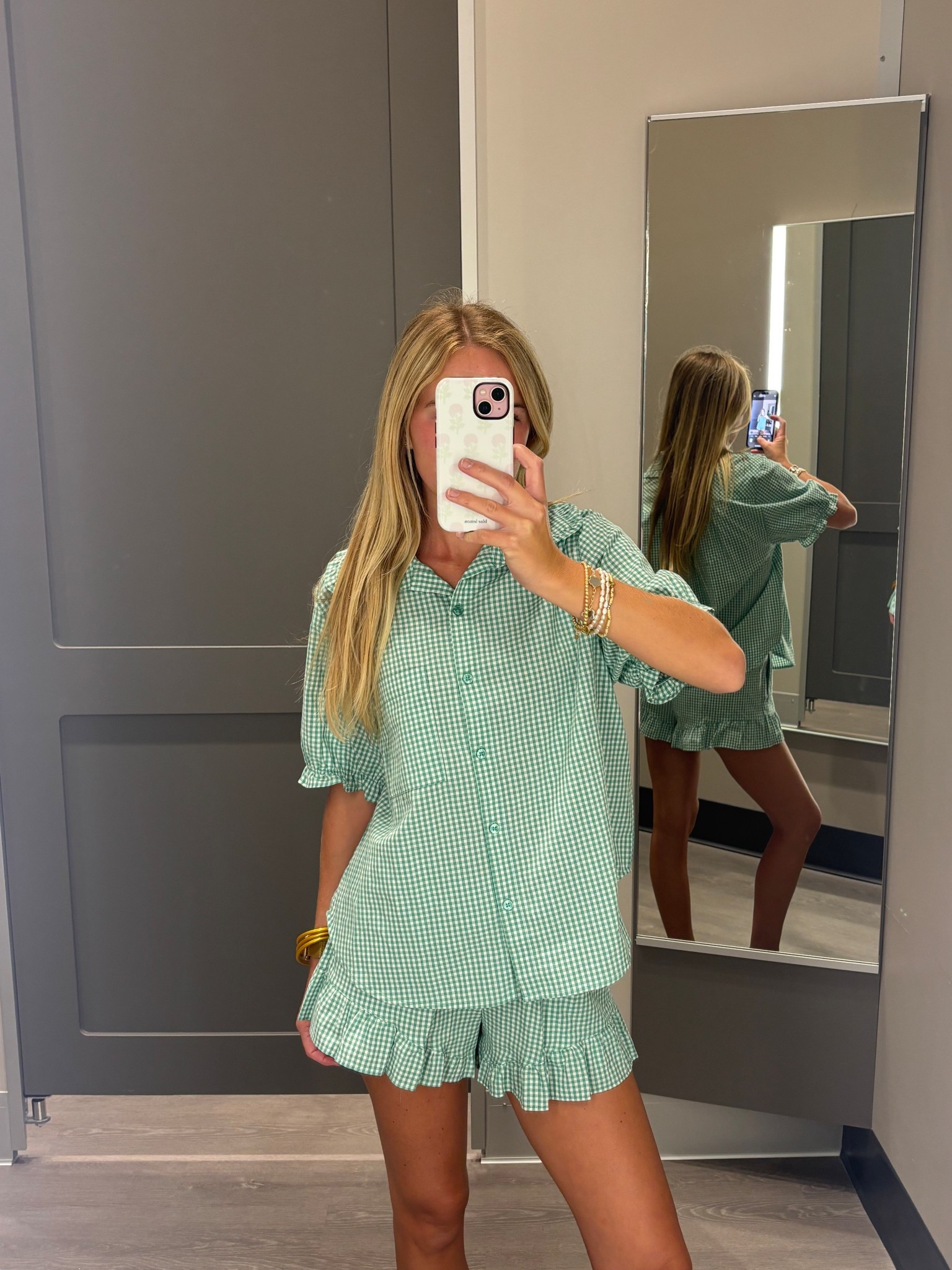 Gingham at target!?!? Obsessed. Also the little ruffle on the shorts are perfect. 💚💚💚

#LTKU #LTKSeasonal #LTKmorningroutine