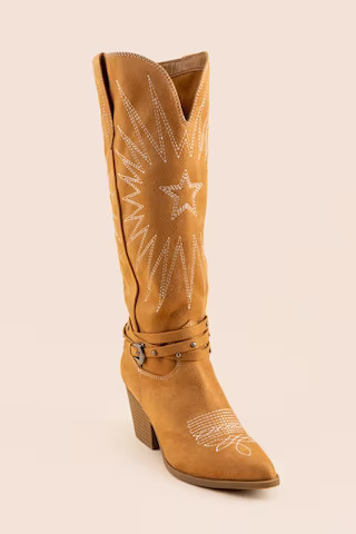 Indigo Rd All Day Contrast Stitch  Western Boots | Francesca's
