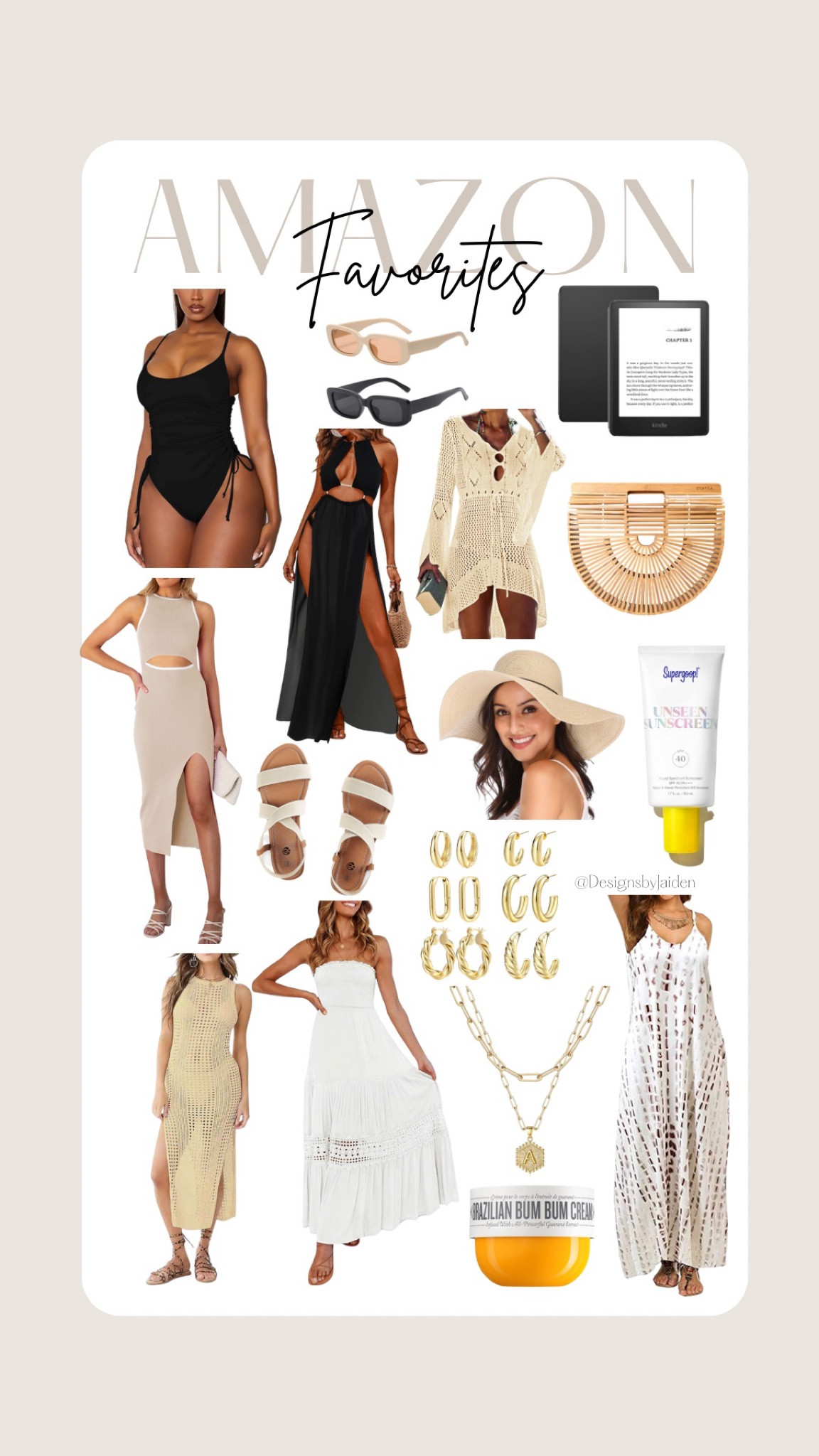 Amazon Vacation Favorites ✨ Click below to shop ☁️ Follow me for daily finds!! 🤍 #amazon #amazonfavorites #founditonamazon #amazonvacation #amazonfinds #amazonmusthaves 

Vacation outfits, swim, swimsuits, one piece bathing suits, vacation, beach outfits, beach vacation, spring break, spring break outfits, what to pack for spring break, spring break essentials, beach vacation outfit ideas, beach outfit ideas, amazon beach essentials, amazon vacation outfits, vacation outfits for women, wedding guest outfits, beach wedding guest outfits, beach dress, beach dresses, airport outfits, date night, Hawaii, California, Florida, vacation outfits women, vacation outfit ideas, vacation outfits 2023, vacation outfits plus size, vacation outfits black girl, travel essentials for women, travel essentials list, travel must haves, travel must haves 2023, travel must haves amazon, Amazon favorites, amazon vacation outfits Women, sunglasses, bum bum cream, spf, sunscreen, face sunscreen, super goop sun screen, sun hat, floppy sun hat, women’s two piece outfits, women’s two piece vacation outfit, earrings, hoop earrings, hoop earrings set, amazon earrings set, amazon earrings, amazon necklace, amazon necklace set, sun dress, amazon sun dress, amazon maxi dress, Maxi dresses, kindle, amazon kindle, sandals, beach sandals, summer sandals, beach bag, woven beach bag, woven bag, Travel, travel aesthetic, travel essentials, vacation, Christmas vacation, beach vacation, vacation packing list, vacation outfits, beach outfit, vacation outfit, airport, airport essentials, toilette bag, beach dress, beach cover up, beachy hair, women’s bathing suits, bathing suits, beach hair waves, beach bag, vacation bag, suitcases, suitcase set, travel ideas, Gift guide, gift ideas, traveler gifts, travel girl aesthetic, travel aesthetic, gifts for best friend, gifts for friends, gift ideas for friends, travel gift guide

#LTKtravel #LTKFind #LTKbrasil #LTKaustralia #LTKU #LTKSale #LTKSeasonal #LTKshoecrush #LTKitbag #LTKstyletip #LTKswim #LTKunder50 #LTKunder100 #LTKcurves #LTKwedding #LTKbeauty #LTKeurope