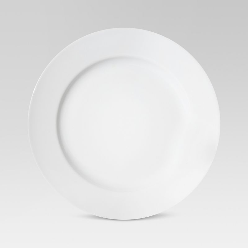 10" Porcelain Dinner Plate White - Threshold™ | Target