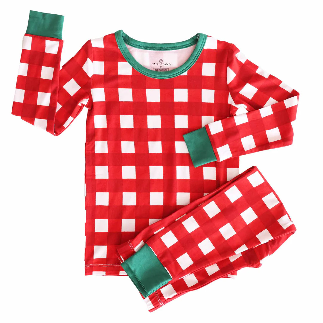 Christmas Bamboo Two Piece Pajama Sets | Caden Lane