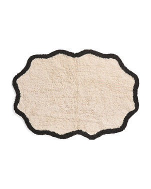21x29 Cotton Border Bath Rug | Bed & Bath | Marshalls | Marshalls