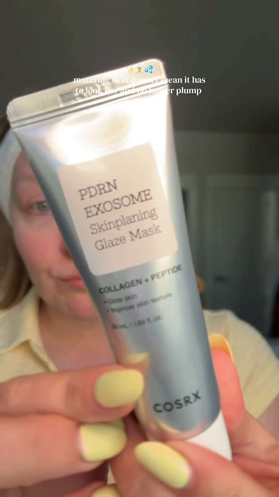 Cosrx skinplaning glaze mask 😍 Perfect for maturing skin 

 #LTKgrwm #LTKselfcare #LTKBeauty