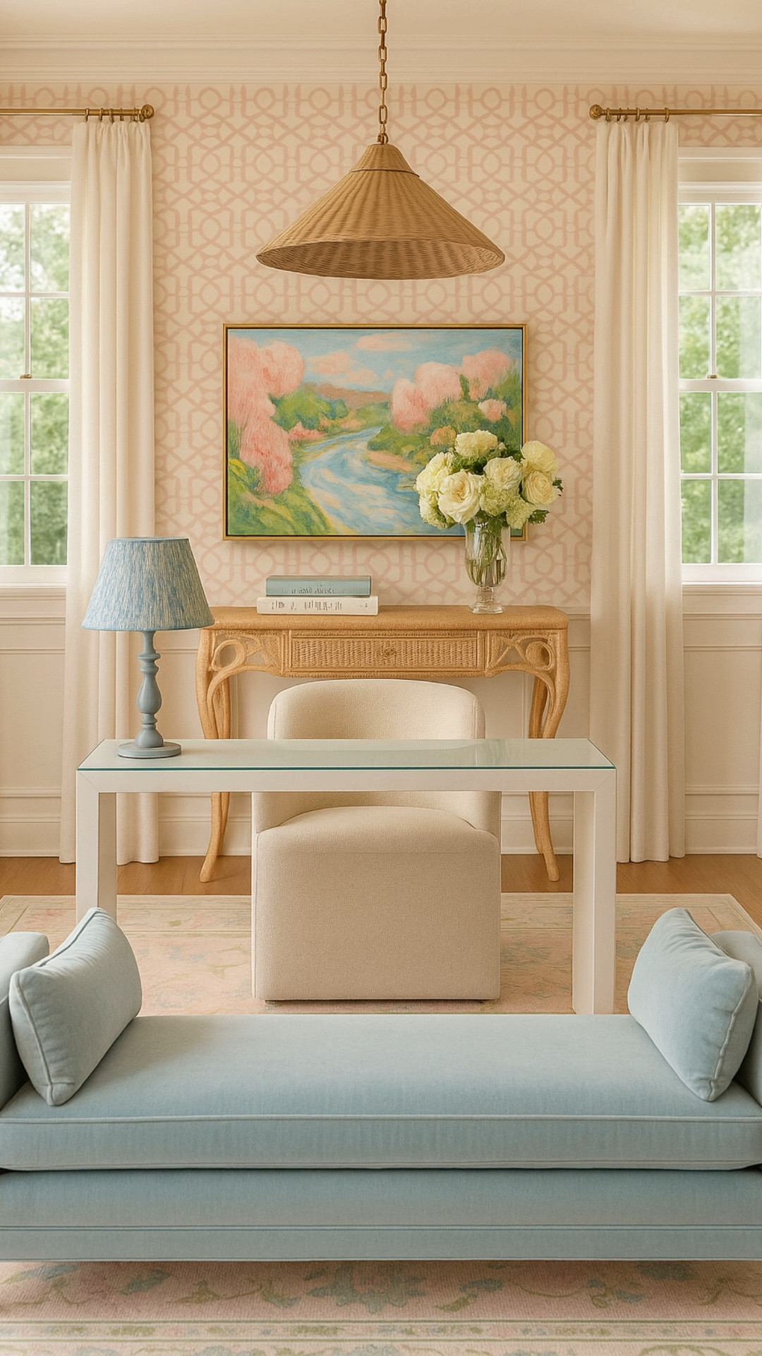 A fun and functional office design! 

#LTKHome #LTKStyleTip #LTKSaleAlert