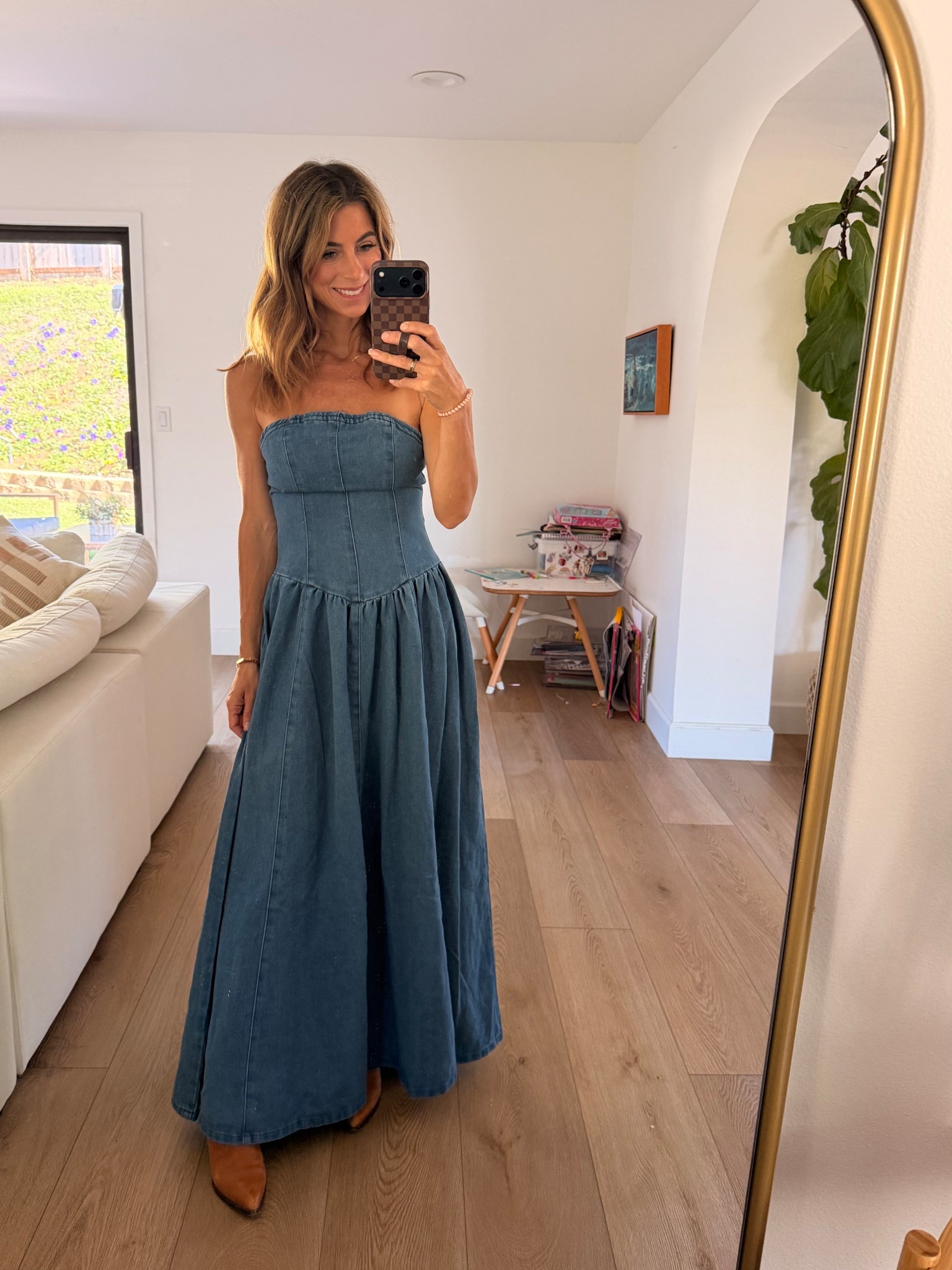 Denim might be my kryptonite- thinking of wearing this corset drop waist dress to a country concert! Feels summer meets fall meets country! 

Denim dress, denim maxi dress, affordable maxi dress, cowgirl boots, country concert, family photos

#LTKOver40 #LTKStyleTip #LTKSeasonal