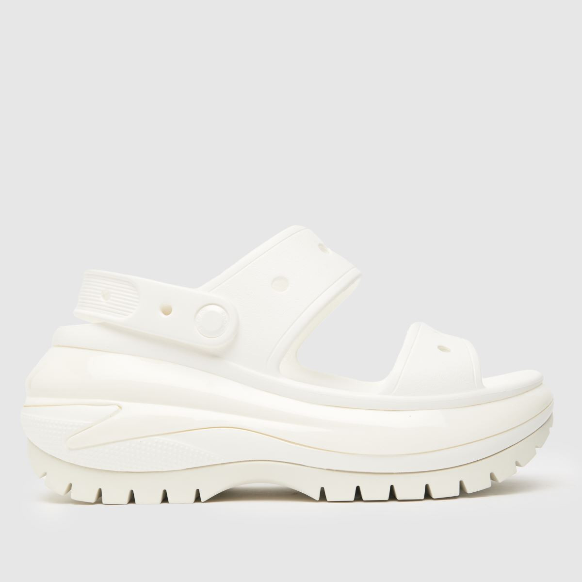 Crocs mega crush sandals in white | Schuh