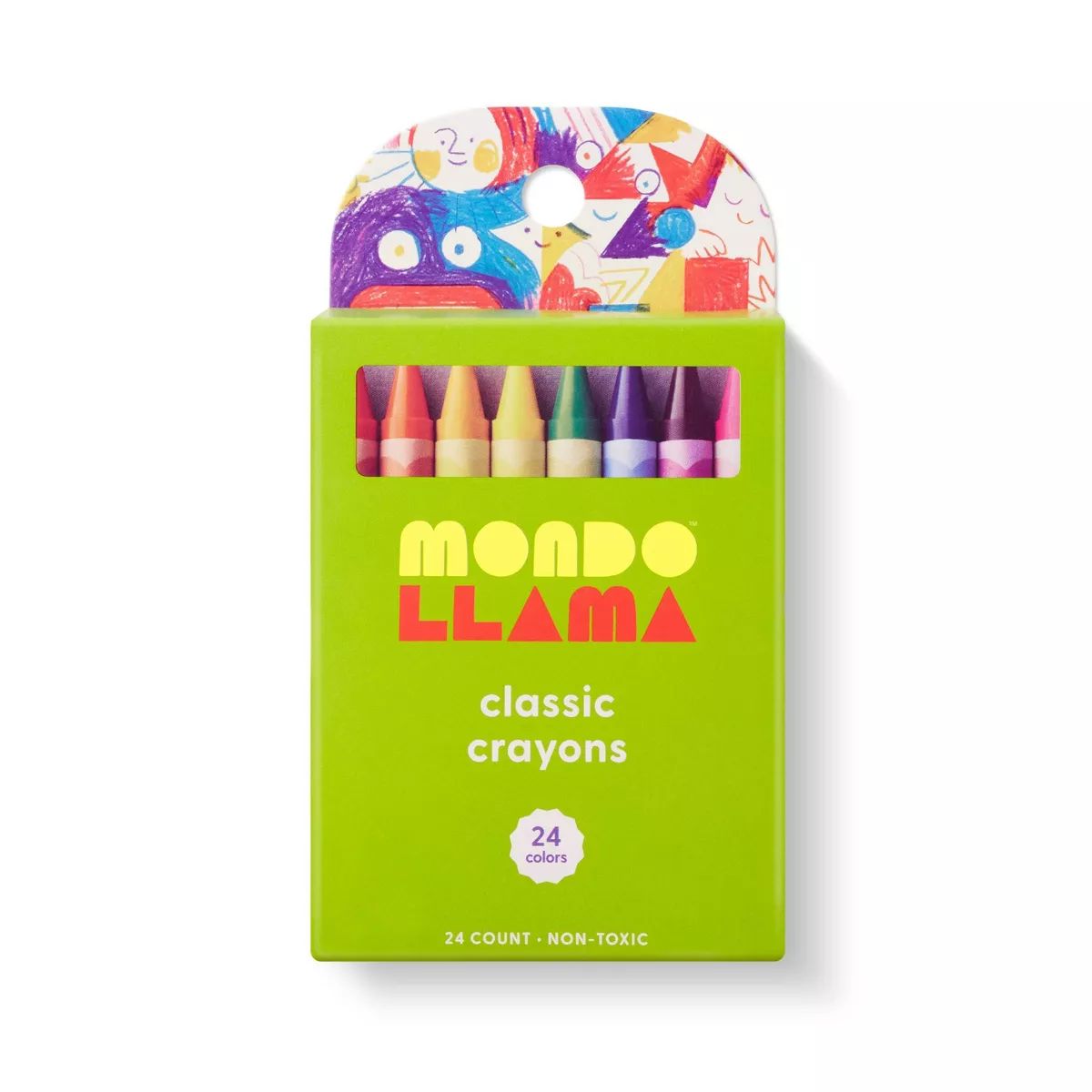 24ct Crayons Classic Colors - Mondo Llama™ | Target