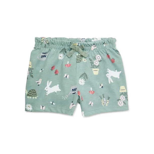 Garanimals Baby Girls Paperbag Short, Sizes 0-24 Months | Walmart (US)