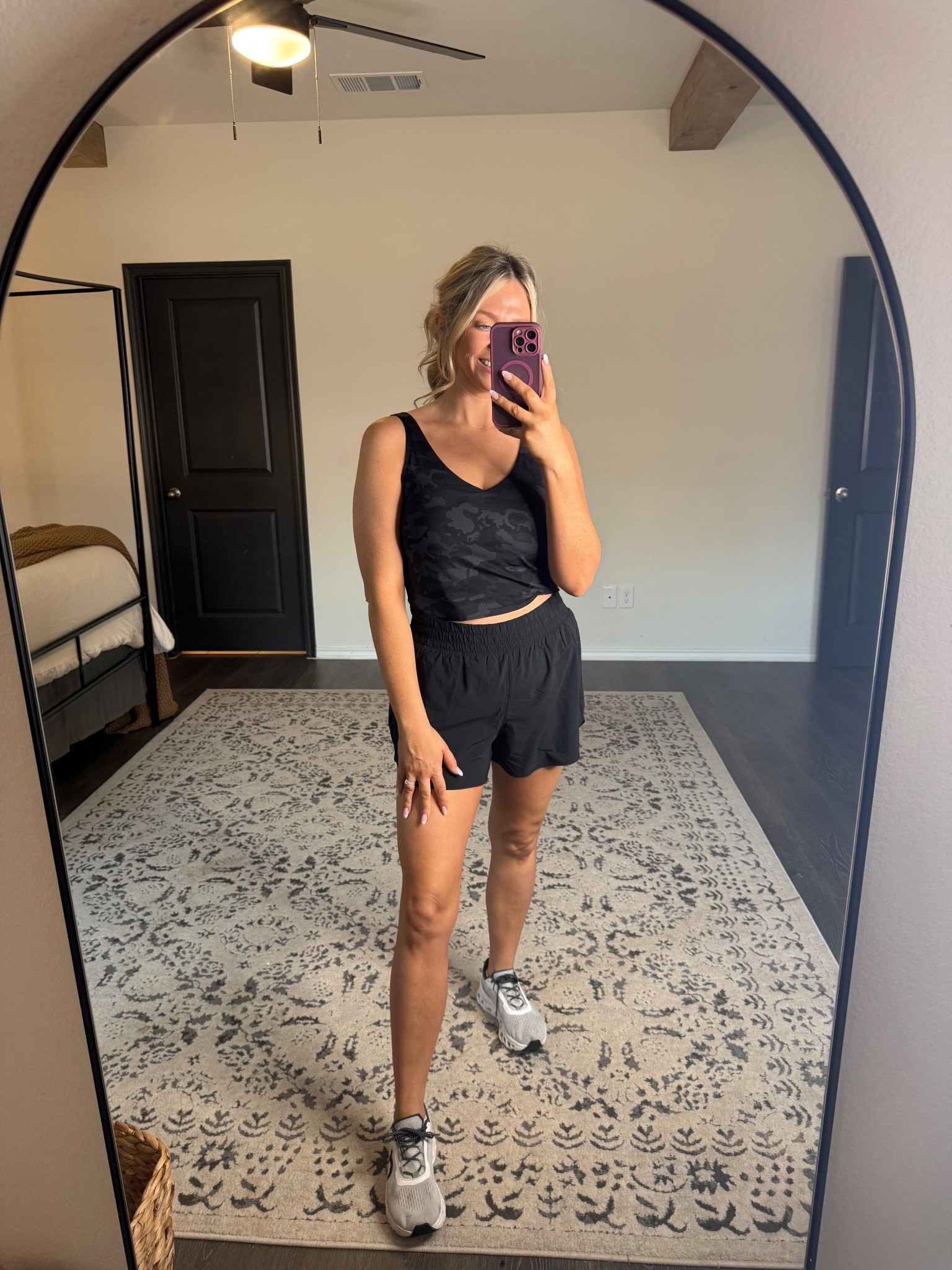 Love this top from Amazon (similar to the align tank!) wearing size M in top and bottom 🖤

#LTKfitnessgoals #LTKootd #LTKActive