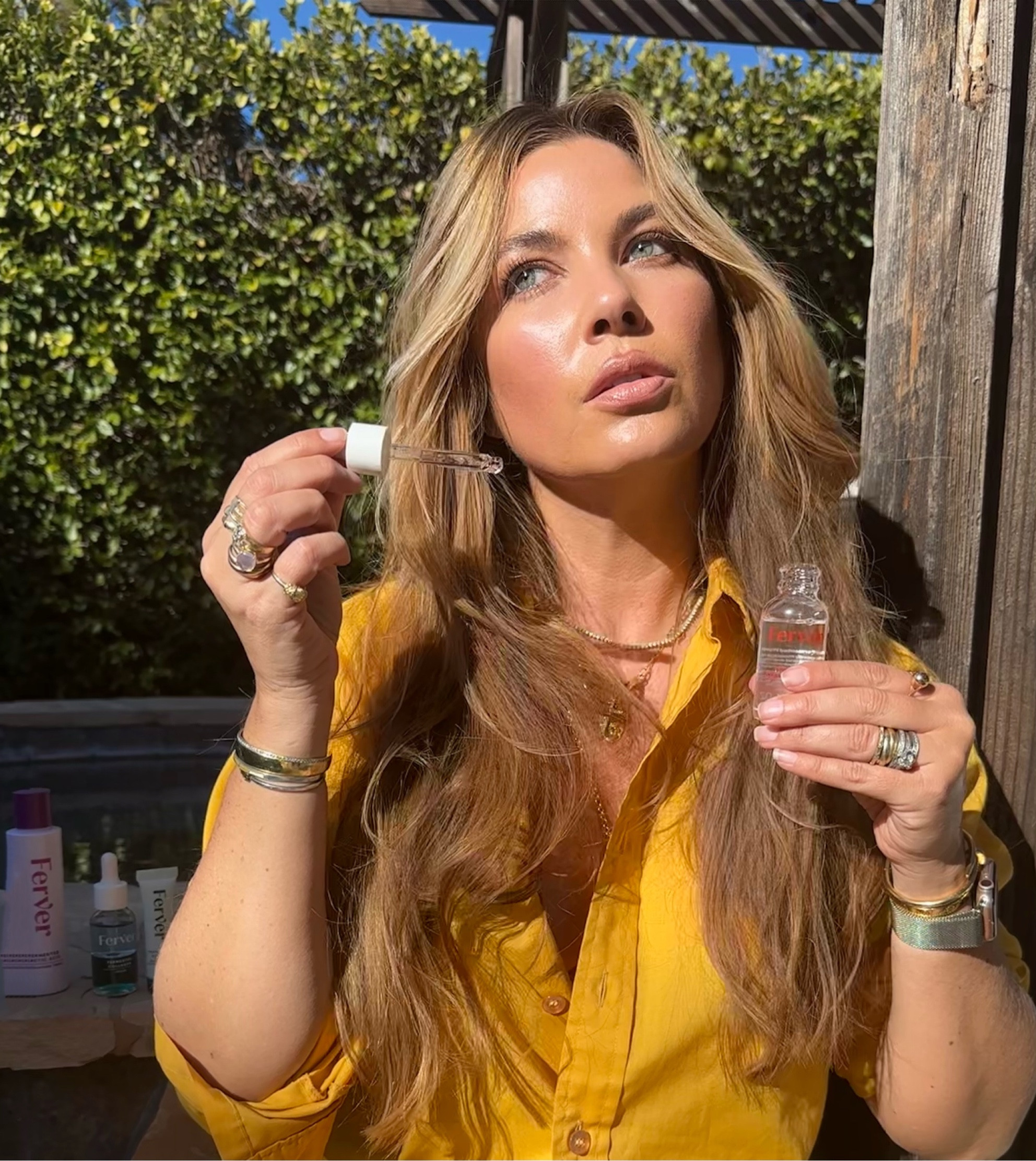 Skincare, Ferver, target style, accessible skincare, real skin, skincare routine 

#AD 🌞Finding the light and keeping things simple with @ferverskincare. As springtime temperatures fluctuate (cold in the morning, warm in the day, freezing at night!), even the most balanced skin can be prone to dryness and, after a daily dose of the Fermented Lactic Acid Exfoliating Tonic—love the way it leaves my skin smooth and refined--I’ve been alternating between the Fermented Collagen Face Serum and the Fermented Hyaluronic Serum (shown in image 1), which features high and low molecular weight hyaluronic acids to moisturize both top and deeper skin layers while adding a bouncy glow. After a month with these formulas, my skin feels hydrated and looks healthy and radiant...looking forward to continuing to calibrate results. More on this process in my Stories today…let me know if you have any questions.  
 
xx #beautyprofessor @target #FerverSkincare #FerverPartner #FermentedSkincare #Fermentation #CleanSkincare #Ferver #TargetStyle #Target #skincarediscovery #skincareatallpricepoints

#LTKunder50 #LTKSeasonal #LTKbeauty