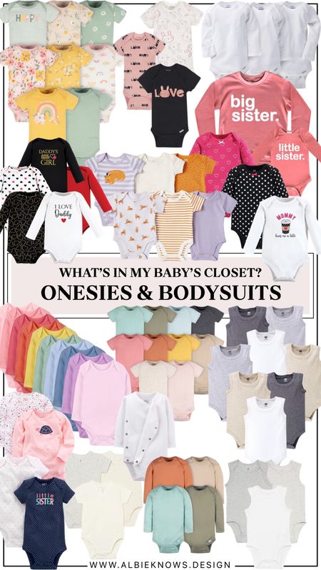 shop with me: short sleeve, long sleeve, and sleeveless onesie tops & bodysuits 🚼

#LTKbaby