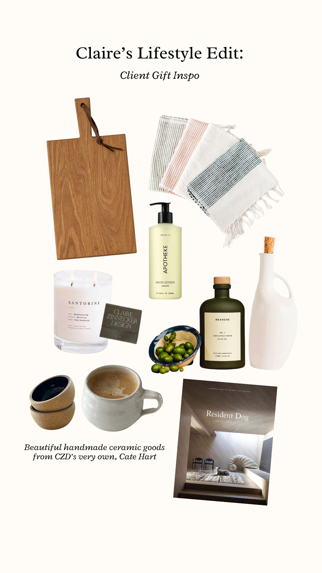 One of the best parts of wrapping up a project is leaving our clients with a little somethin' somethin' from us at CZD. :) Here is a sweet gift guide that can be used for many occasions - housewarming, celebrating, or even just a "I'm thinking of you" treat.  

 #LTKHome