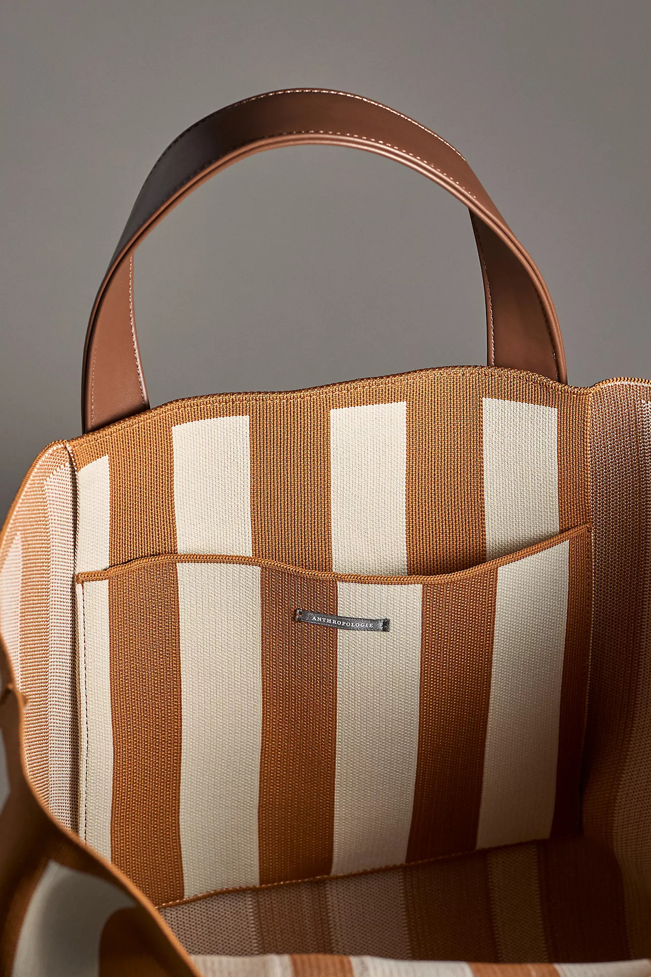 Everyday Stripe Knit Tote | Anthropologie (US)