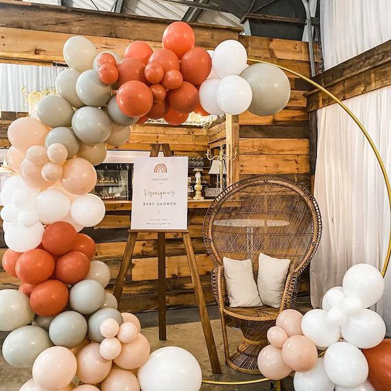 Rustic Boho DIY Balloon Garland Kit | Nude Neutral Matte Balloon Arch | Barn Wedding | Bridal Sho... | Etsy (US)