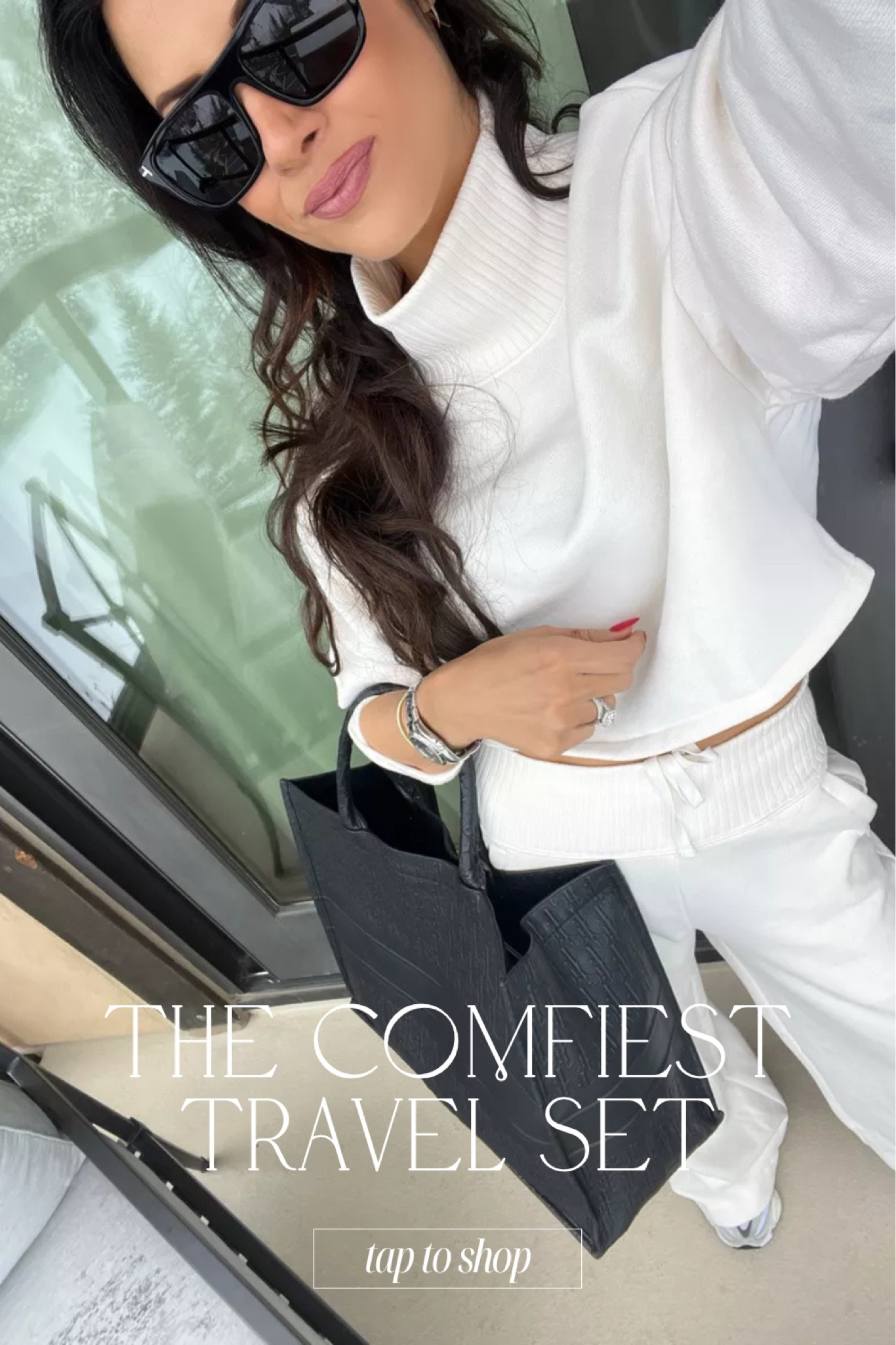 The comfiest travel set ever! 🤍

#LTKTravel #LTKStyleTip