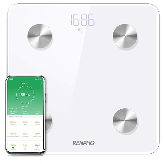 RENPHO Bluetooth Body Fat Scale Smart Digital Bathroom Weight BMI Scale Body Composition Monitor ... | Amazon (US)