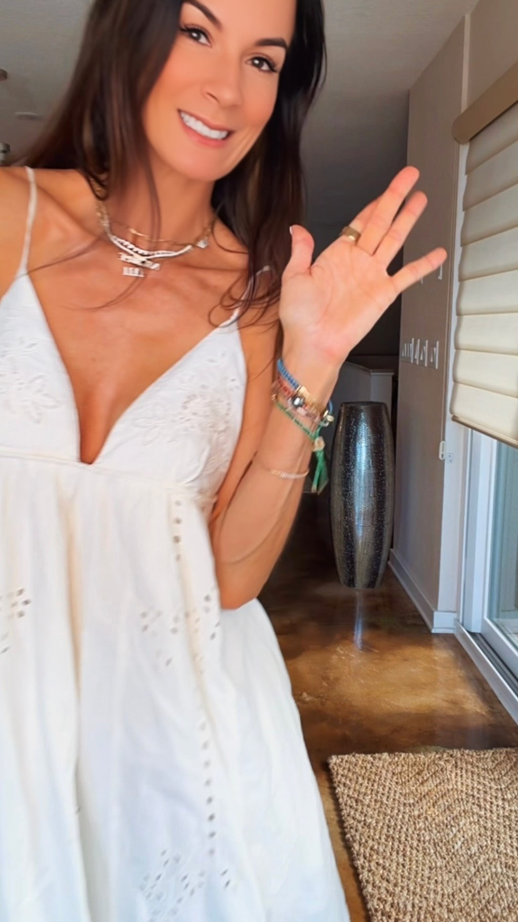 Some girls collect shoes… I collect white maxi dresses. 🤍😂

And honestly? I have zero regrets.

This one checks every single box:
✨ dreamy eyelet details
✨ fully lined (because see-through is NOT the vibe)
✨ pockets (!!)
✨ the prettiest open tie-back
✨ and that effortless twirl factor that makes you want to book a vacation immediately.

If loving white maxi dresses is wrong… I don’t want to be right. 🤍

#WhiteDressSeason #SummerStyle #ResortWear #LTKStyle #RevolveAmbassador

#LTKootd #LTKgrwm #LTKdayinmylife