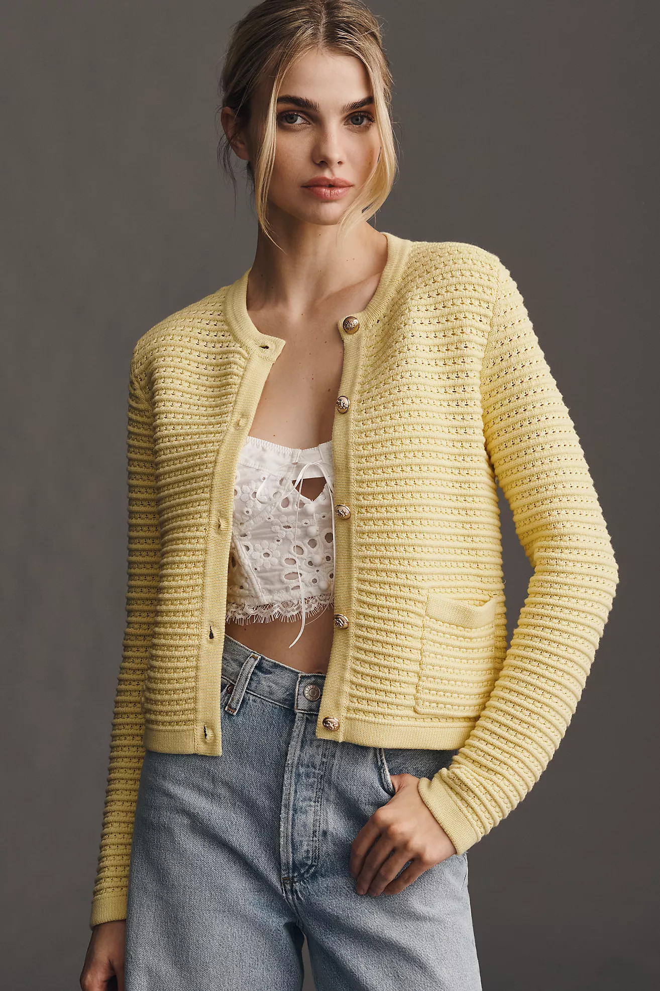 NVLT Knit Lady Jacket | Anthropologie (US)