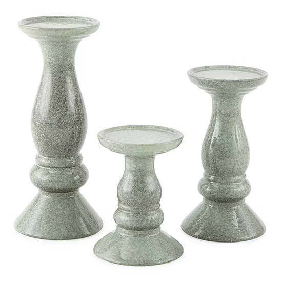 Linden Street Ceramic Pillar Candle Holder Collection | JCPenney
