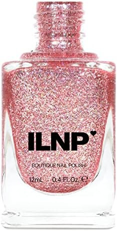 ILNP Daydreamer - Carnation Pink Holographic Ultra Metallic Nail Polish | Amazon (US)
