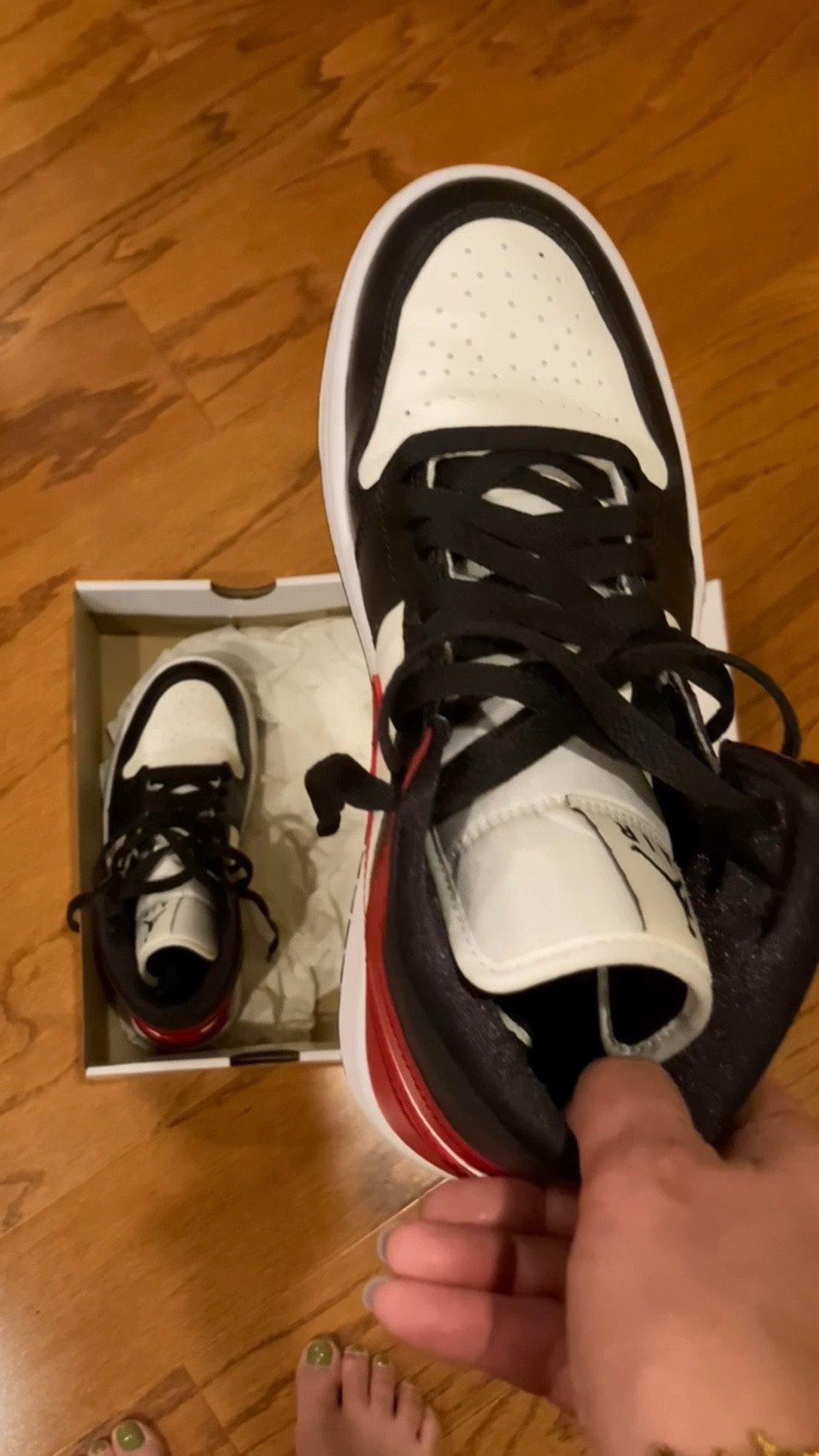 I bought a pair of Nike Air Jordans for my 60th birthday!

They’re incredibly comfortable, stylish, and match well with so many of my outfits.

I went up half a size, and the fit is perfect. I absolutely love them!

#ltkshoes #nikeairjordan

#LTKShoeCrush #LTKStyleTip