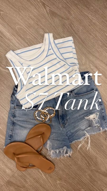 Like and comment “WALMART STRIPE” to get all links sent directly to your messages. Loving this $7 tank from Walmart nice and thick and avaible in 3 colors ✨ 
.
#walmart #walmartfinds #walmartfashion #summeroutfit #summerstyle #casualoutfit #momstyle

#LTKSaleAlert #LTKStyleTip #LTKFindsUnder50