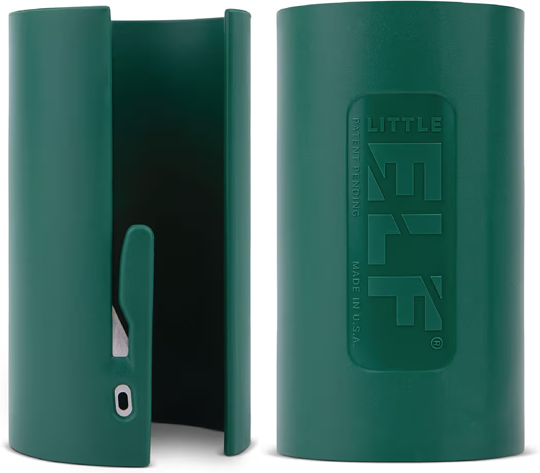 Little ELF Wrapping Paper Cutter (2-Pack) | As seen on Shark Tank | Made in USA | Green | Holiday... | Amazon (US)