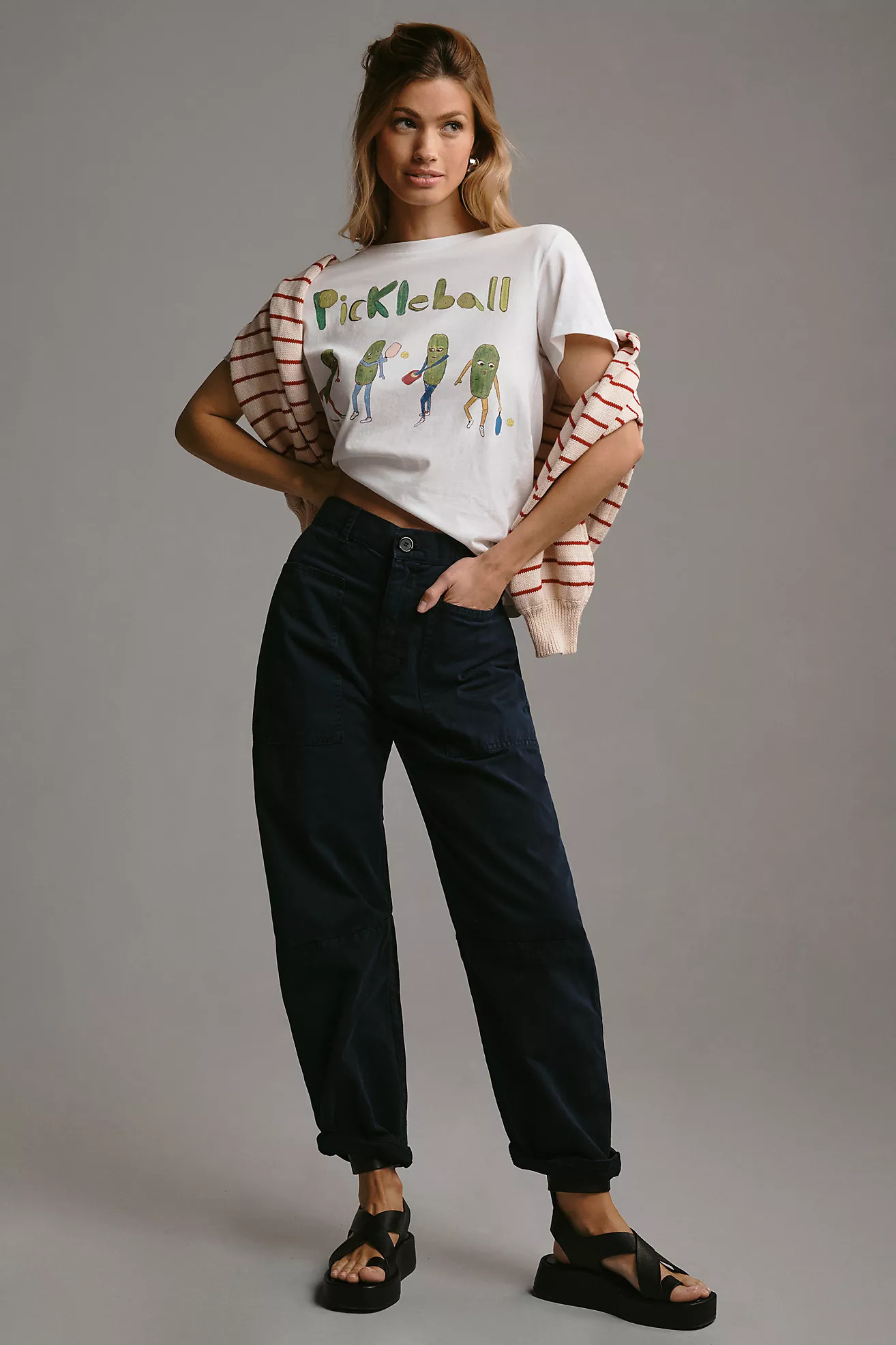 Unfortunate Portrait Pickleball Tee | Anthropologie (US)