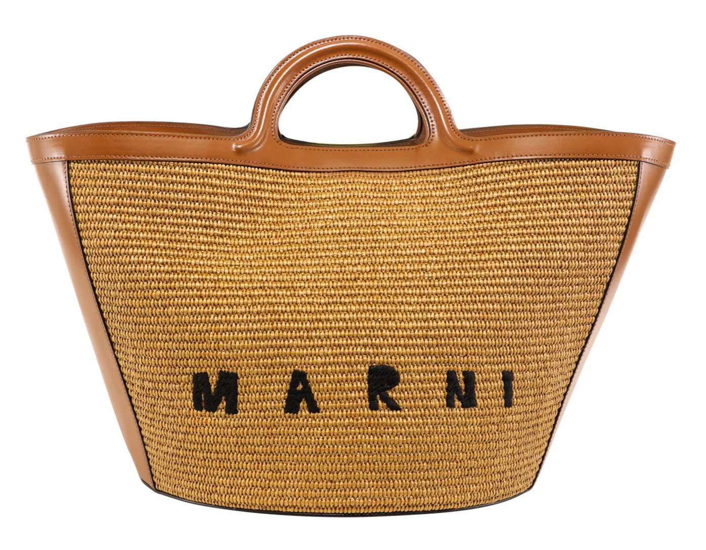 Marni Tropicalia Woven Tote Bag | Cettire Global