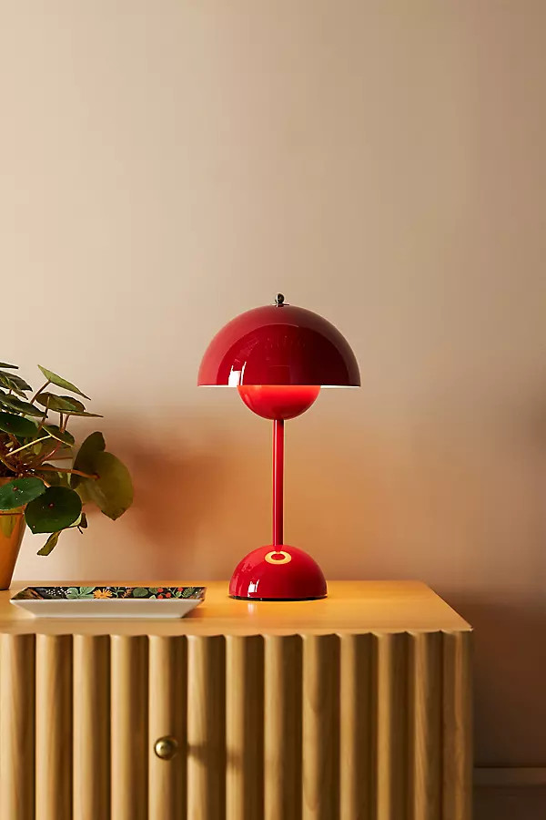 Flowerpot V9 Cordless Rechargeable LED Table Lamp | Anthropologie (US)