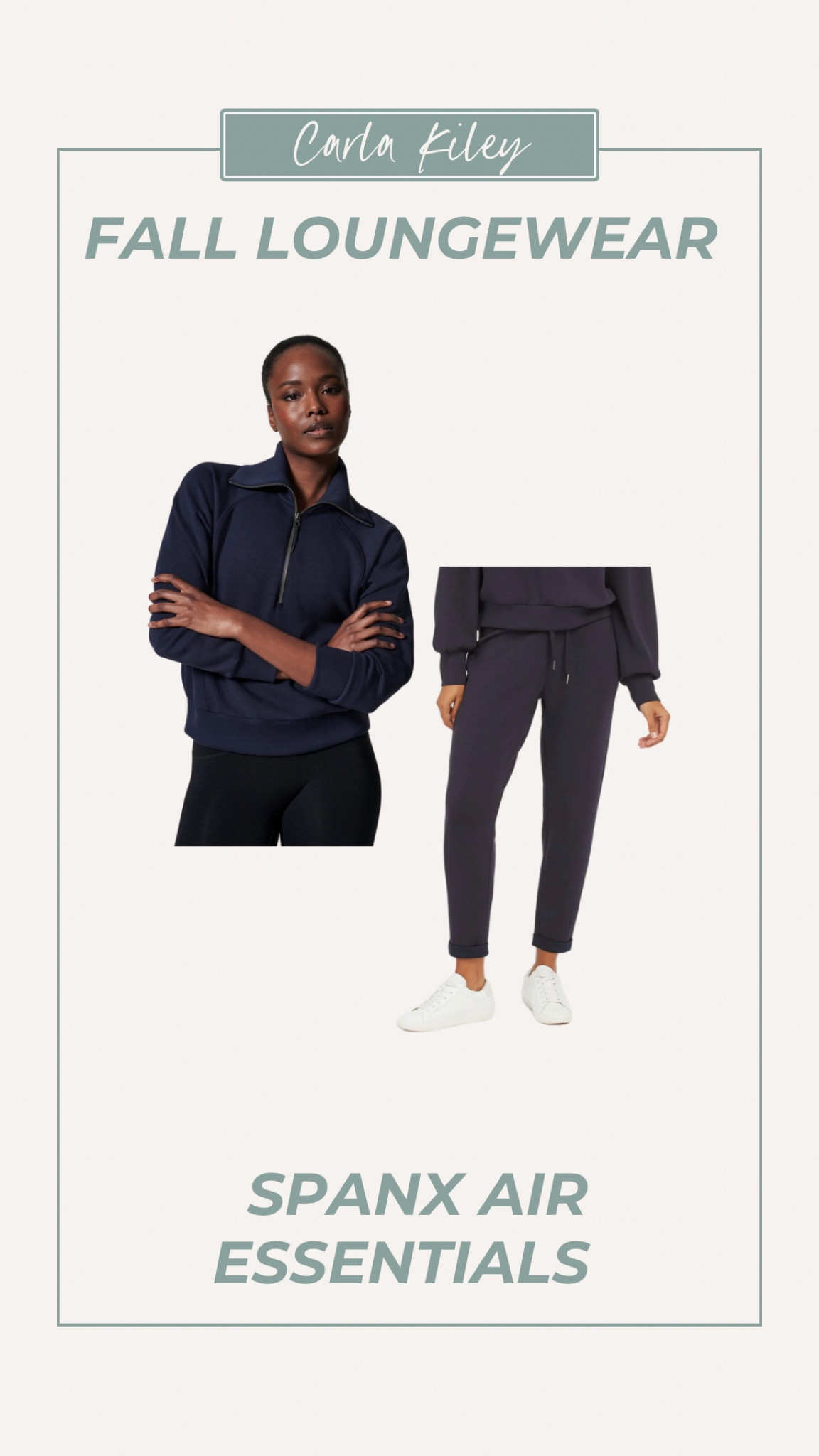 Trying the viral spanx air essentials sweat set for my postpartum capsule wardrobe! I ordered these in the size 2x! 

#LTKplussize #LTKbump #LTKstyletip
