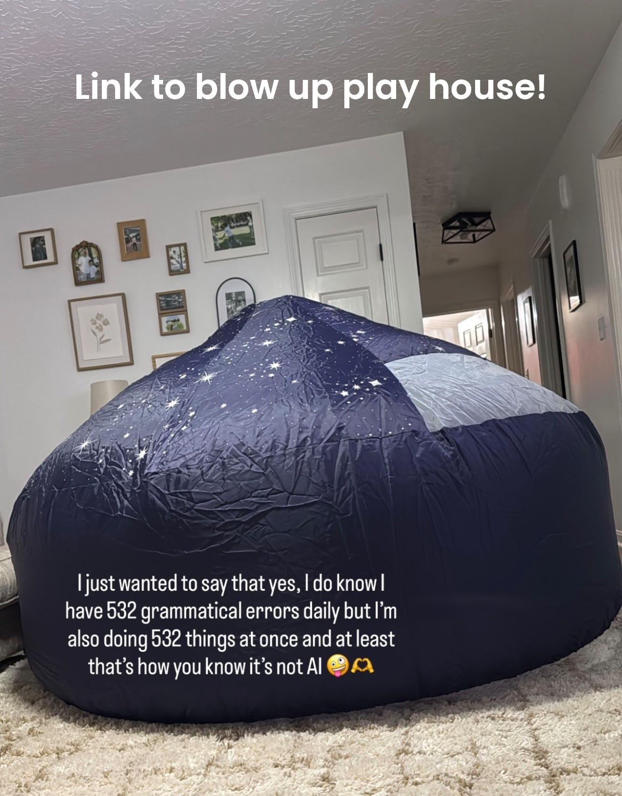 We absolutely love this blow up play fort! 

#LTKdayinmylife #LTKKids