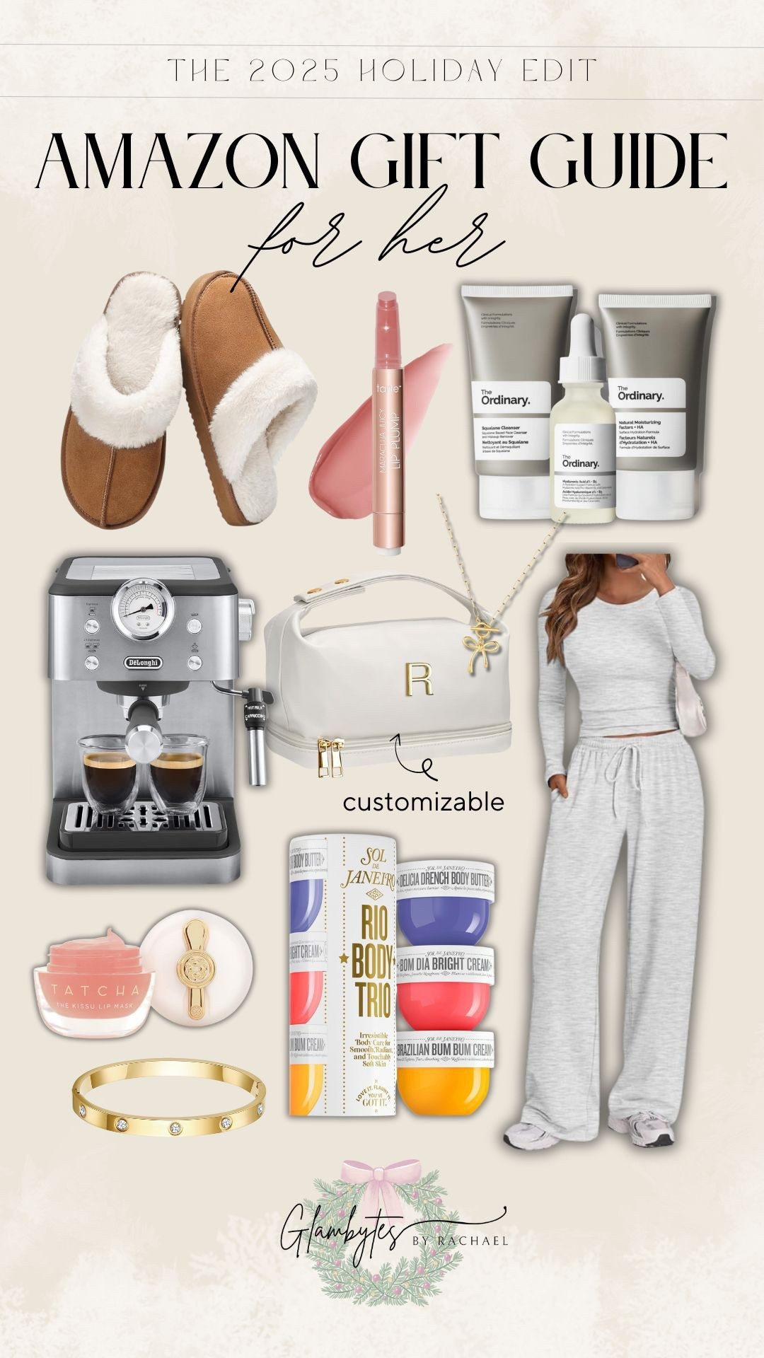 Holiday gifting made easy ✨ From cozy sets to luxe beauty must-haves, these Amazon finds are perfect for every woman on your list (or to treat yourself 😉)! 

amazon gift guide, gift ideas for her, amazon holiday finds, cozy gifts, self care gifts, skincare gifts, beauty must haves, amazon favorites, luxe on a budget, holiday gifting 2025, women’s gift ideas, amazon fashion, glambytes gift guide

#LTKHoliday #LTKGiftGuide #LTKBeauty