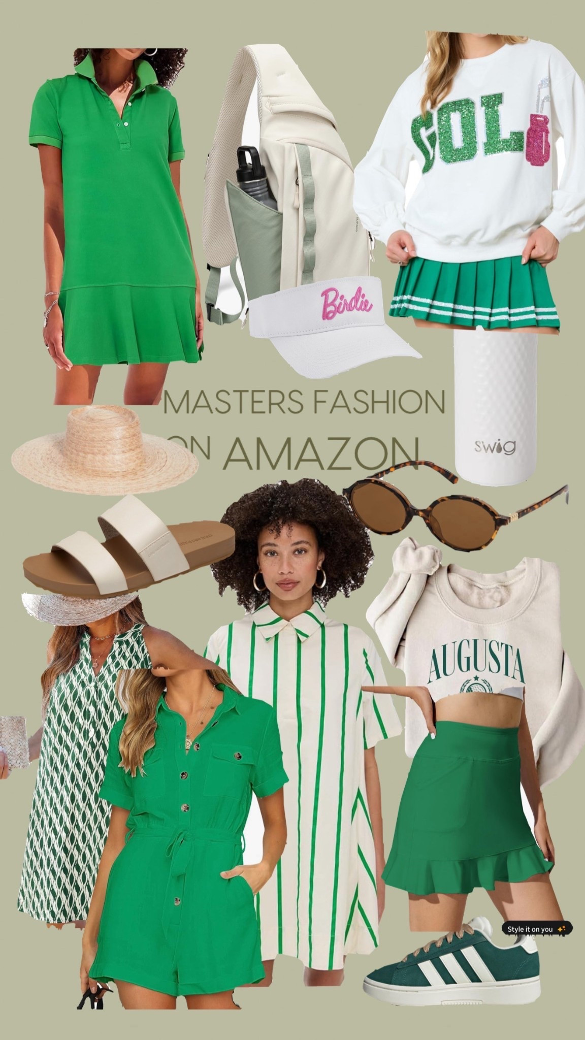 The Masters is just around the corner and I have curated the cutes Masters Fashion guide for you!! Give me all the green and white!! #themasters #golf #golftournamentfashion

#LTKootd #LTKSpringSale #LTKActive
