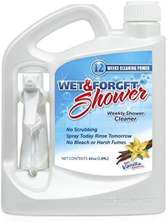 Wet & Forget Shower Cleaner Weekly Application Requires No Scrubbing, Bleach-Free Formula, 64 Oun... | Amazon (US)