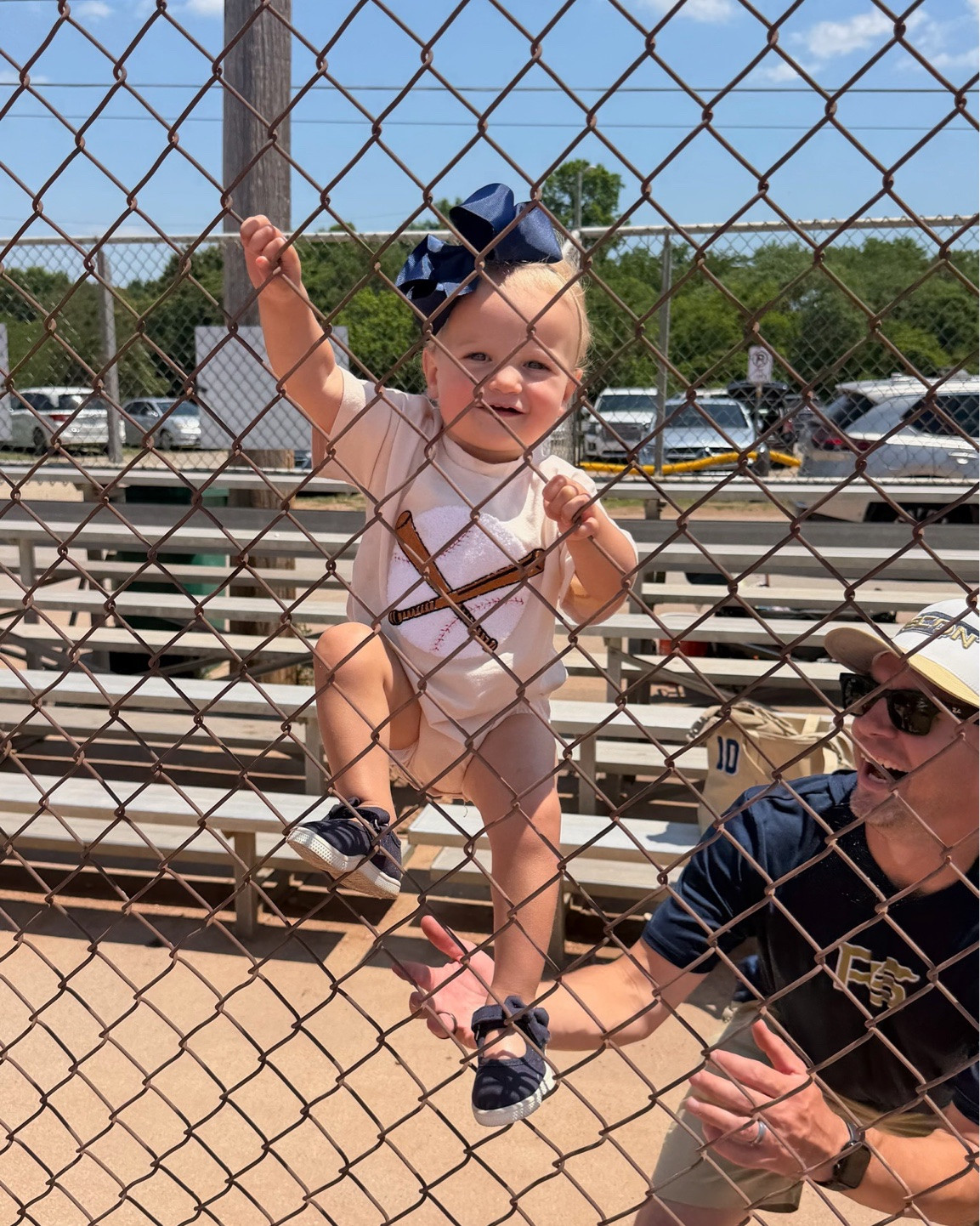 Baby baseball outfit … fence not included! 🤣⚾️

#LTKmomlife #LTKBaby #LTKKids