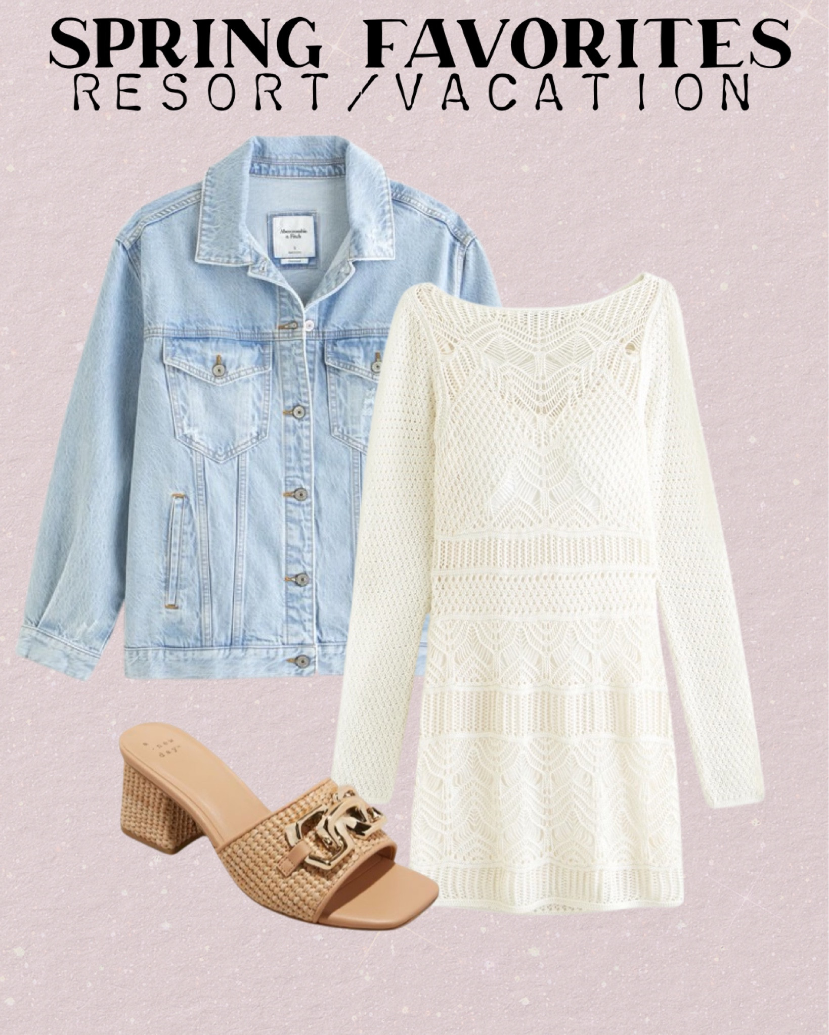 Resort wear spring dress petite friendly crochet dress petite friendly target heel sandals affordable , oversized denim jacket xxs  

#LTKfindsunder100 #LTKsalealert #LTKfindsunder50