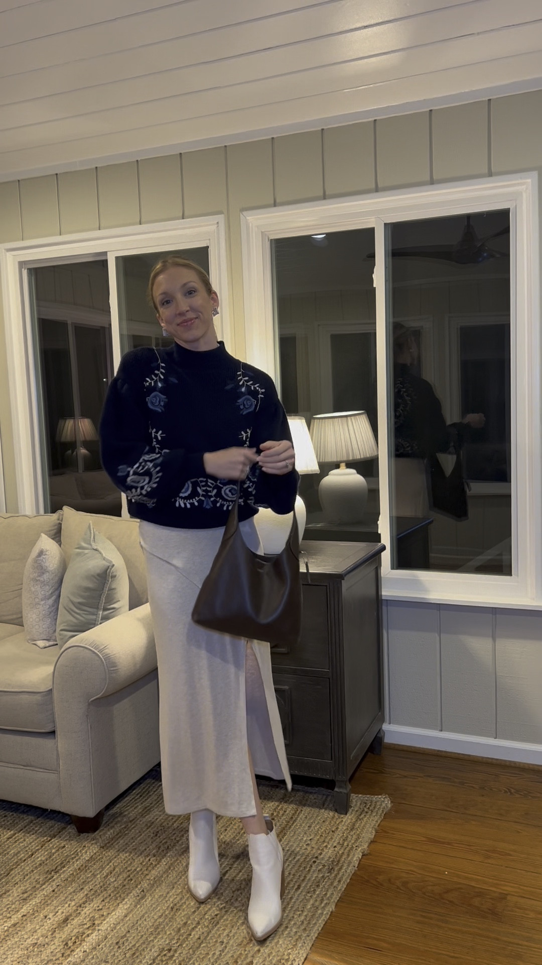 Tonight’s look! Can you tell this skirt is actually a dress?

Girl’s dinner outfit
Winter outfit
Girls night out look


#LTKSeasonal #LTKWatchNow #LTKStyleTip