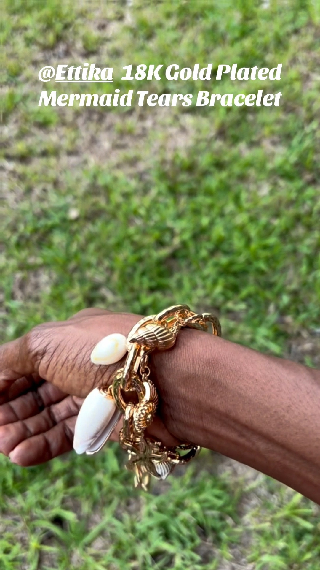 
The Mermaid Tears Bracelet from Ettika is THAT girl for spring & summer 🌊☀️ 18k gold-plated, adorned with real seashells, and the soft little rattle it makes? I’m obsessed. It just feels like vacation in jewelry form.  

I had to have it… and now I’m never taking it off. Perfect for beach days, brunch, and every trip on my calendar ✈️💛  



#SummerJewelry #VacationStyle #GoldAccessorie

#LTKOver40 #LTKFestival #LTKTravel