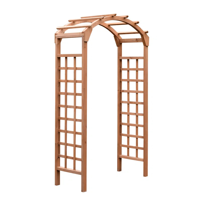 Mimose Garden Arches Wood Arbor Arch | Wayfair North America