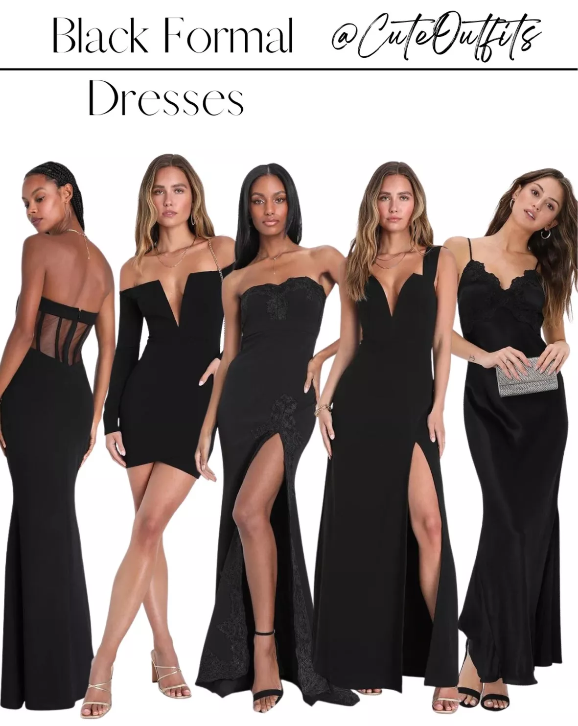 Iconic Arrival Black Strapless Bustier Mermaid Maxi Dress