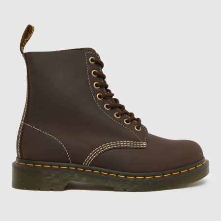 Womens Dark Brown Dr Martens 1460 Pascal Boots | schuh | Schuh