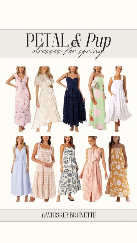 Petal & Pup Spring Dresses! Perfect for a wedding guest look or a a nice date night outfit. 

Spring Dresses | Date Night Dress | Wedding Guest Dress | Summer Dresses | Petal & Pup Dresses

#LTKfindsunder100 #LTKstyletip #LTKwedding