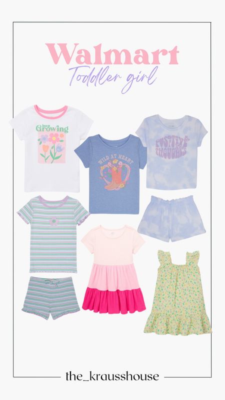 Walmart toddler girl summer fashion 

#LTKkids