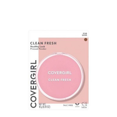 COVERGIRL Clean Fresh Pressed Powder - 230 Dark - 0.35oz | Target