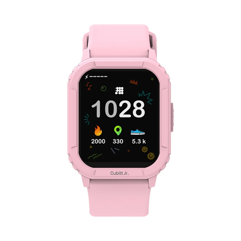 Cubitt Jr Smart Watch Fitness Tracker for Kids and Teens, Waterproof, Pink | Walmart (US)