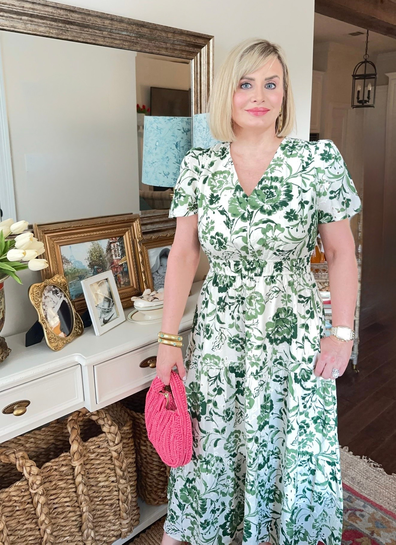 Spring Dress, Spring Outfit, Floral Dress, Maxi Dress, Green, Short Sleeve Dress, Brunch Outfit, Wedding Shower Dress, Baby Shower Dress, Wedding Guest Dress, Church Dress, Graduation Dress, Classic Style, Over 40 Style, Over 40 Style, Family Photos, Affordable Dresses, Mothers Day Dress

#LTKOver40 #LTKMothersDay #LTKWedding