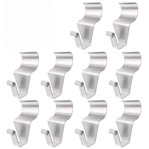 Amazon.com: Amuille Vinyl Siding Hooks (10 Pack), Heavy Duty Stainless Steel Low Profile No Hole ... | Amazon (US)